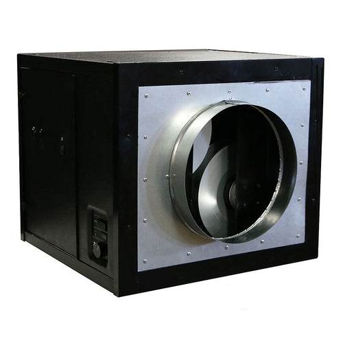 AirMac SAM-1600HUV Negative Pressure Air Scrubber with HEPA and UV - Black