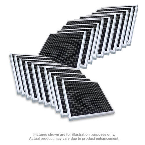 CM-12 Deluxe Carbon Filter Replacement Kit - Includes 20 carbon panel filters