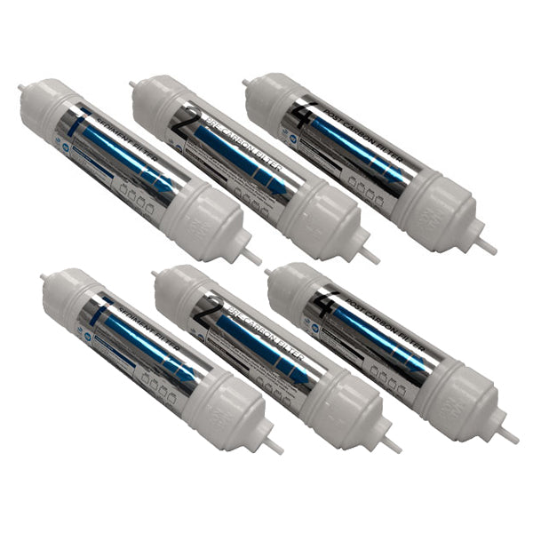 International H2O 3-Stage Quick Connect Carbon Filtration 1-Year Replacement Bundle