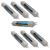 International H2O 4-Stage Quick Connect Carbon Filtration with 100 GPD RO Membrane 1-Year Replacement Bundle