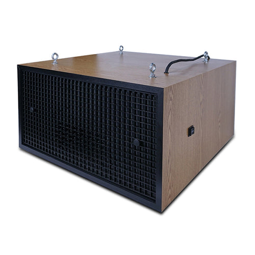 Muscle Machine Surface Mount Dust and Smoke Air Cleaner - Oak
