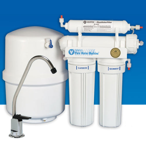 PT4.0 - 4 Stage Under Counter RO System with 36 GPD Membrane